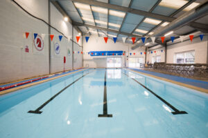 Indoor heated swimming pool
